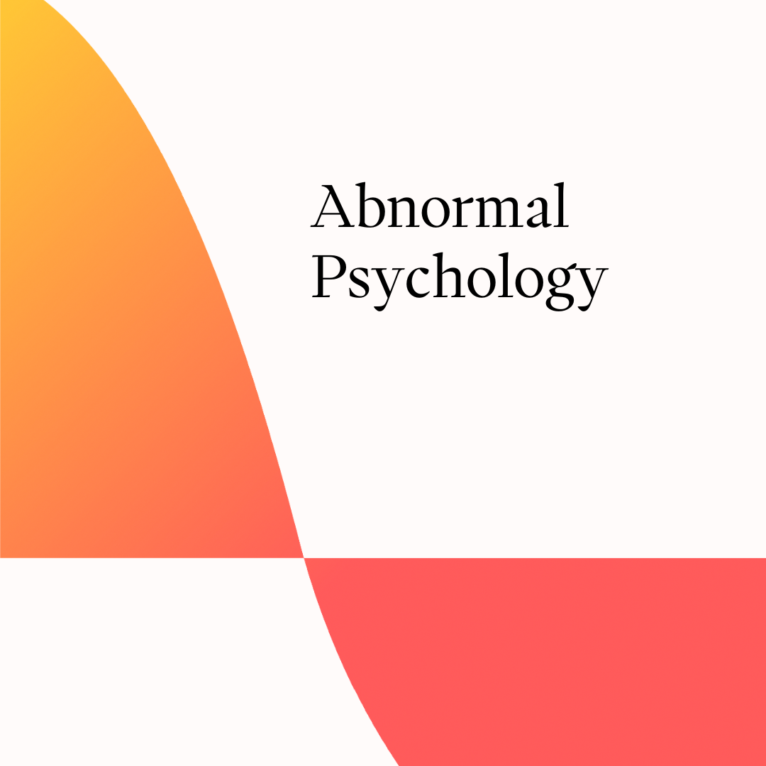 Cover for *Abnormal Psychology Course